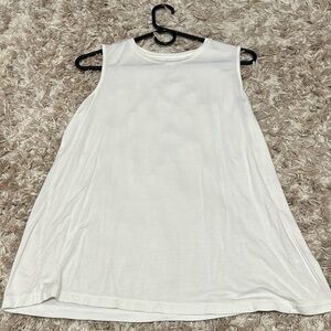 Brand new, never worn white tank
